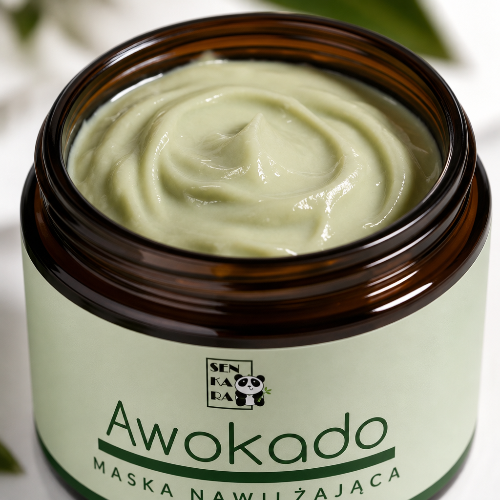 Kremowa konsystencja maski Senkara Awokado