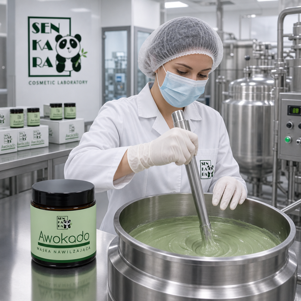 Laboratorium produkcji kosmetyków Senkara